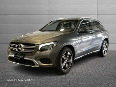 Usata Mercedes GLC220 170 CV (125 kW) 2018 Argento iridio SUV