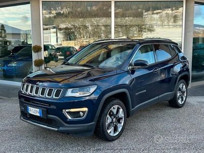 Usata Jeep Compass Limited 170 CV (125 kW) 2018 Blu SUV