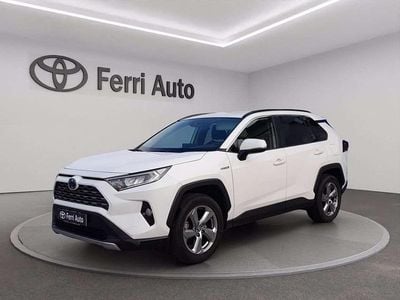 Usata Toyota RAV4 Hybrid 218 CV (160 kW) 2022 Bianco SUV