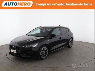 Usata Ford Focus ST-Line 155 CV (114 kW) 2022 Nero Berlina