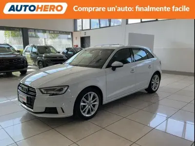 Usata Audi A3 Sport 116 CV (85 kW) 2017 Bianco Berlina