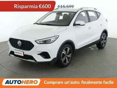 Usata MG ZS Comfort 106 CV (77 kW) 2023 Bianco SUV