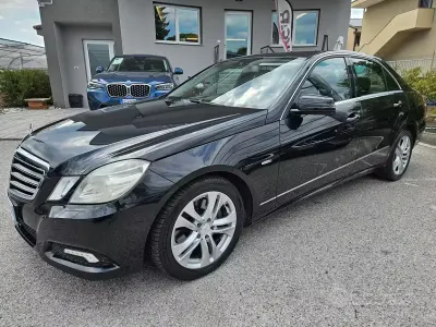 Usata Mercedes E350 Avantgarde 231 CV (169 kW) 2009 Nero Berlina