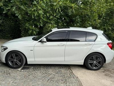 Usata BMW 116 Sport Line 116 CV (85 kW) 2013 Bianco Utilitaria