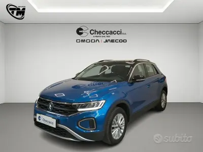 Usata VW T-Roc Style 110 CV (80 kW) 2022 Blu SUV
