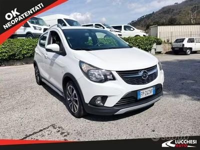 Usata Opel Karl Rocks 75 CV (55 kW) 2018 Bianco Utilitaria