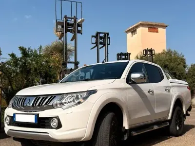 Usata Mitsubishi L200 180 CV (132 kW) 2016 Bianco Pick-up