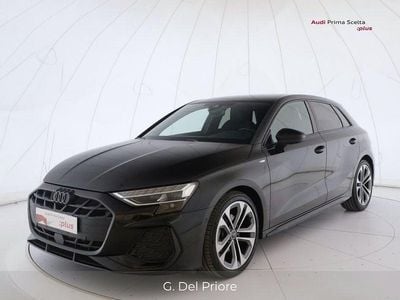 Begagnad Audi A3 S-Line 150 HK (110 kW) 2025 Svart Halvkombi
