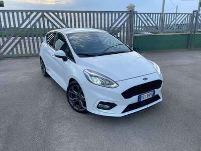 Usata Ford Fiesta ST-Line 125 CV (91 kW) 2021 Bianco Utilitaria