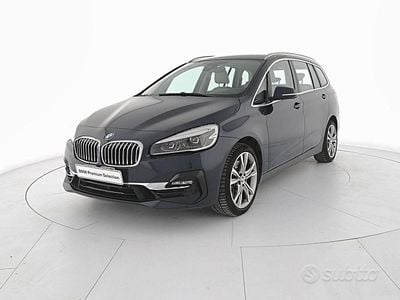 Imperial blue Usata 2019 BMW 220 Gran Tourer Luxury Line Monovolume | 20.900 €