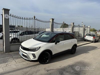 Usata Opel Crossland X GS Line 110 CV (80 kW) 2021 Bianco SUV