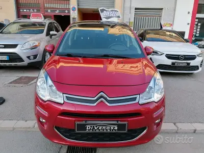 Usata Citroën C3 Exclusive 68 CV (50 kW) 2014 Rosso Berlina