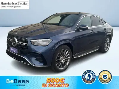 Usata Mercedes GLE350 AMG Line Premium 333 CV (244 kW) 2024 Blu metallizzato Coupé