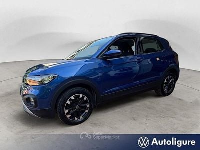 Usata VW T-Cross Style 110 CV (80 kW) 2021 Blu SUV