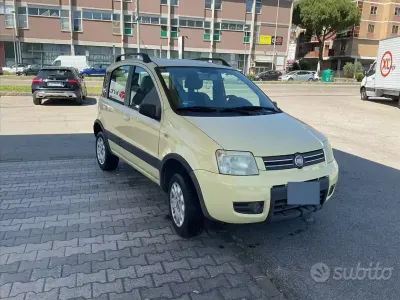 Usata Fiat Panda 4x4 60 CV (44 kW) 2008 Giallo Utilitaria