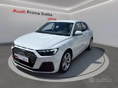 Begagnad Audi A1 Sportback Advanced Plus 110 HK (80 kW) 2023 Vit Halvkombi