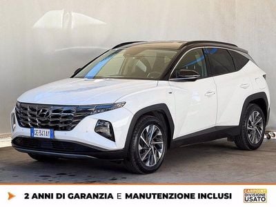 Usata Hyundai Tucson 150 CV (110 kW) 2021 Bianco SUV