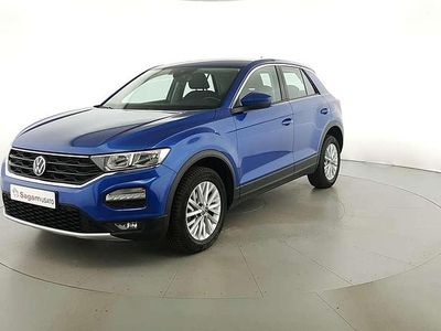 Usata VW T-Roc Business 150 CV (110 kW) 2021 Blu ravenna SUV