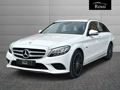 Usata Mercedes C300e 194 CV (142 kW) 2020 Bianco Station wagon