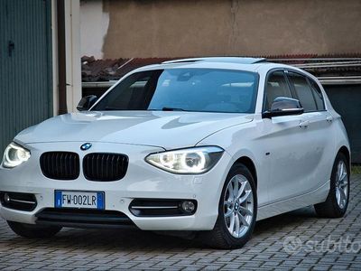 Usata BMW 118 M Sport 143 CV (105 kW) 2013 Bianco Utilitaria