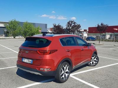 Usata Kia Sportage GT-Line 115 CV (84 kW) 2017 Rosso SUV