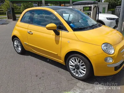 Usata Fiat 500 69 CV (50 kW) 2014 Giallo Utilitaria