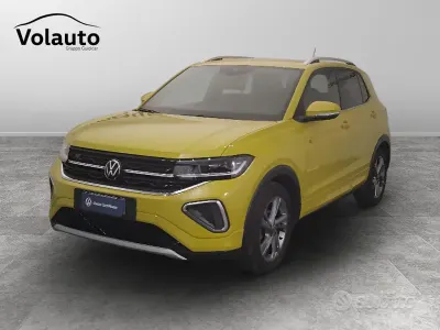 Usata VW T-Cross R-line 116 CV (85 kW) 2024 Giallo SUV