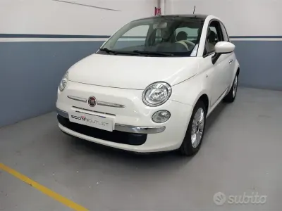Usata Fiat 500 Lounge 69 CV (50 kW) 2015 Bianco Berlina