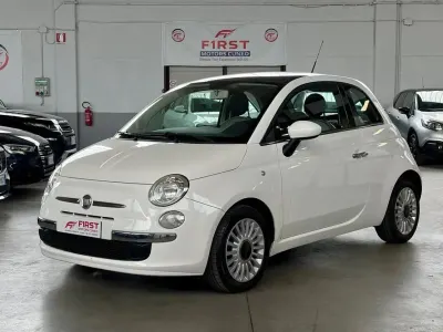 Usata Fiat 500 Lounge 69 CV (50 kW) 2009 Bianco Cabrio