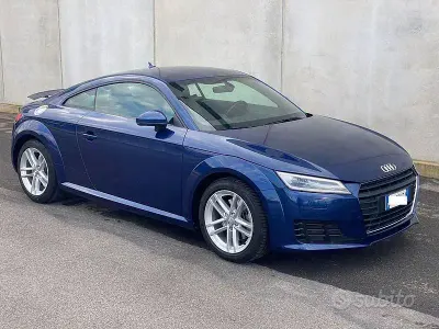 Usata Audi TT 180 CV (132 kW) 2017 Blu Coupé