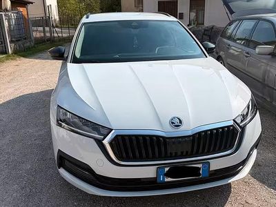 Usata Skoda Octavia Executive 150 CV (110 kW) 2023 Bianco Station wagon