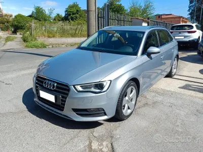 Usata Audi A3 Ambition 110 CV (80 kW) 2014 Grigio Berlina