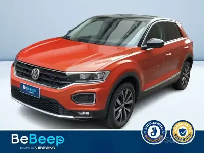 Begagnad VW T-Roc Advance 150 HK (110 kW) 2018 Orange SUV