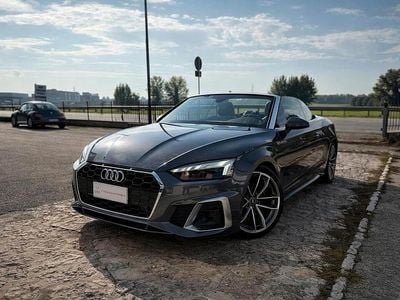 Usata Audi A5 Cabriolet S-Line 163 CV (119 kW) 2021 Grigio Cabrio