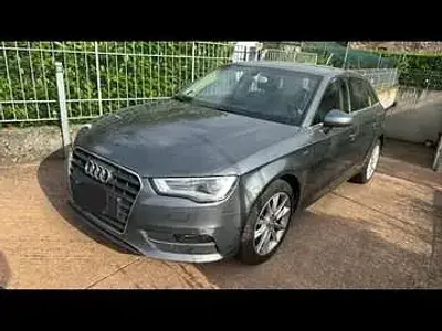 Usata Audi A3 Ambition 110 CV (80 kW) 2014 Grigio Berlina