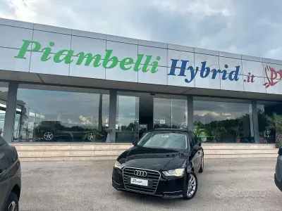 Usata Audi A3 Attraction 110 CV (80 kW) 2015 Nero Berlina