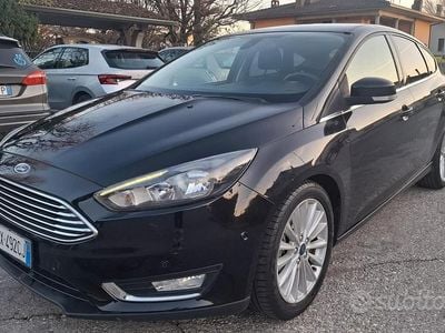 Usata Ford Focus Titanium X 120 CV (88 kW) 2015 Nero Berlina