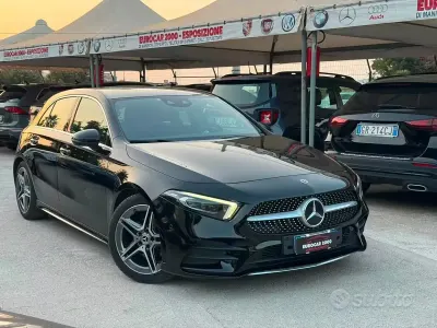 Usata Mercedes A200 Premium 150 CV (110 kW) 2020 Nero Berlina