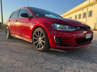 Occasion VW Golf VII GTD 184 ch (135 kW) 2015 Rouge Berline