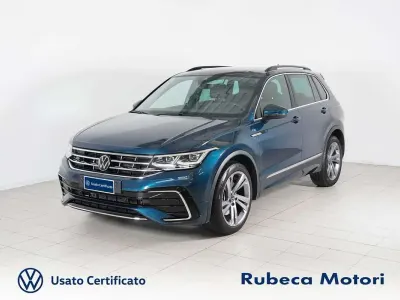 Usata VW Tiguan Sportline 150 CV (110 kW) 2023 Blu SUV