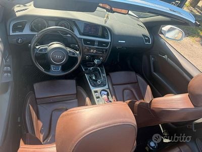 Usata Audi A5 Cabriolet 177 CV (130 kW) 2013 Bianco Cabrio