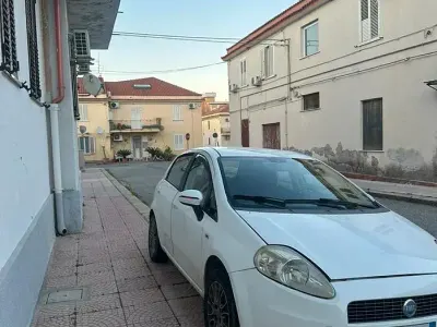 Brugt Fiat Punto 75 HK (55 kW) 2008 Hvid Hatchback