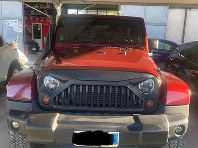Usata Jeep Wrangler Unlimited Rubicon 176 CV (129 kW) 2008 Rosso SUV