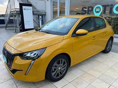 Usata Peugeot 208 Active 102 CV (75 kW) 2021 Giallo Utilitaria