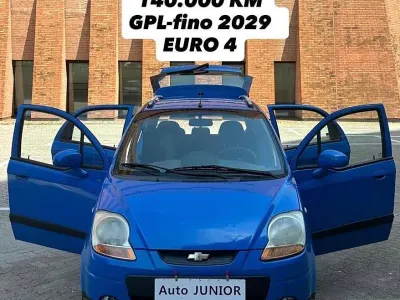 Usata Chevrolet Matiz 52 CV (38 kW) 2009 Blu Utilitaria