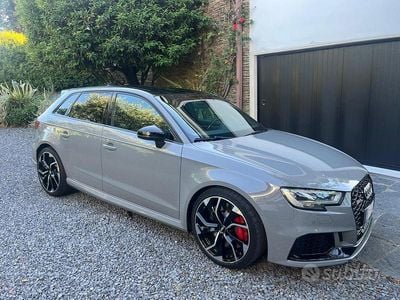 Usata Audi RS3 Sportback 400 CV (294 kW) 2019 Grigio Utilitaria