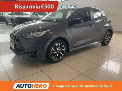 Usata Toyota Yaris Hybrid Trend 92 CV (67 kW) 2023 Grigio Utilitaria