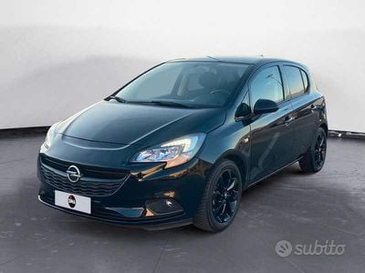 Usata Opel Corsa 90 CV (66 kW) 2017 Nero Berlina