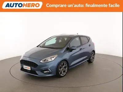 Usata Ford Fiesta ST-Line 125 CV (91 kW) 2020 Blu Utilitaria