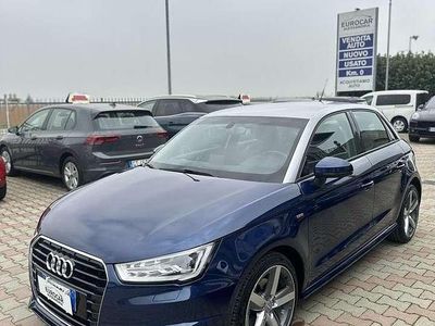 Usata Audi A1 Sportback Admired 116 CV (85 kW) 2017 Blu/azzurro Utilitaria